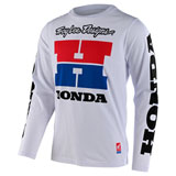 Troy Lee RC 500 Long Sleeve T-Shirt White