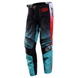 Troy Lee Youth GP Arc Pant Turquoise/Neon Melon