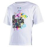 Troy Lee Youth No Artificial Colors T-Shirt White