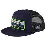 Troy Lee Factory Pit Crew Snapback Hat Navy
