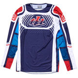 Troy Lee Youth GP Pro Wavez Jersey Navy/Red