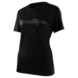 Troy Lee Women's Signature T-Shirt Black