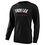 Troy Lee Bolt Long Sleeve T-Shirt Black