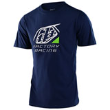 Troy Lee Factory Icon T-Shirt Navy