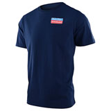 Troy Lee GASGAS Team Core T-Shirt Navy