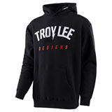 Troy Lee Youth Bolt Hooded Sweatshirt Black