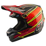 Troy Lee SE5 Wings Carbon MIPS Helmet Red
