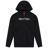 Troy Lee Signature Zip-Up Hooded Sweatshirt Black