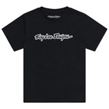 Troy Lee Youth Signature T-Shirt Black
