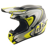 Troy Lee GP Pro Crossover MIPS Helmet Grey/Flo Yellow