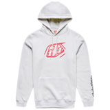 Troy Lee Badge Hooded Sweatshirt Pumice