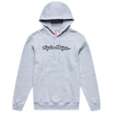 Troy Lee Signature Hooded Sweatshirt Grey Heather