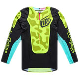 Troy Lee SE Pro Myth Jersey Black/Flo Yellow