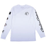Troy Lee Worldwide Long Sleeve T-Shirt White
