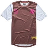 Troy Lee Flowline Flipped MTB Jersey Chocolate