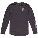 Troy Lee Ruckus Ride Bolts Long Sleeve MTB Tee Carbon