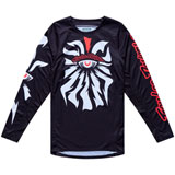 Troy Lee GP Pro Cyclops Jersey Black/Neon Red
