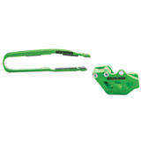 T.M. Designworks Factory Edition 1 Rear Chain Guide and Slider Kit Green