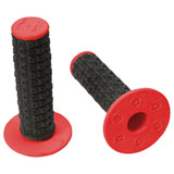 TORC1 Racing Enduro Dual Compound MX Grips Black/Red