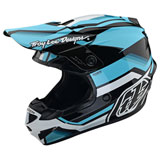 Troy Lee GP Apex Helmet Water/Charcoal
