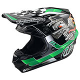 Troy Lee SE4 Carb MIPS Helmet Green