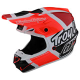 Troy Lee Youth SE4 Quattro MIPS Helmet Red/Charcoal