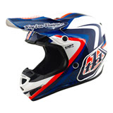Troy Lee GP Pro Slides MIPS Helmet White/Blue