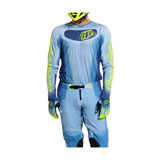 Troy Lee SE Pro Illusion Jersey Slate/Flo Yellow