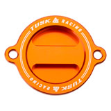 Tusk Aluminum Oil Filter Cover Orange