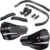Tusk D-Flex Pro Adventure Handguards Black Bar/Black Plastics