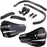 Tusk D-Flex Pro Handguards Black Bar/Black Plastics
