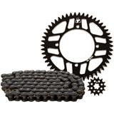 Tusk Alloy Kit & 420 Off-Road Chain Black Rear Sprocket