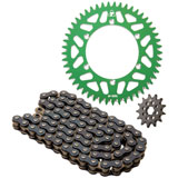 Tusk Alloy Kit & O-Ring Chain Green Rear Sprocket