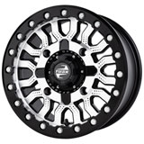 Tusk Fremont Beadlock Wheel Machined/Black