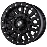 Tusk Fremont Beadlock Wheel Matte Black