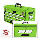 Attack Graphics Tusk Moto Toolbox Replacement Decals Rail Green