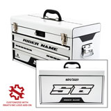 Attack Graphics Tusk Moto Toolbox Replacement Decals Rail White