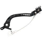 Tusk Aluminum Brake Pedal Black Tip