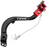 Tusk Aluminum Brake Pedal Red Tip