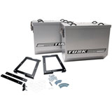 Tusk Aluminum Panniers Silver