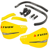 Tusk D-Flex Pro Handguards Black Bar/Yellow Plastics