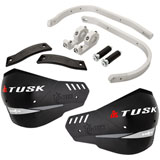 Tusk D-Flex Pro Handguards Silver Bar/Black Plastics