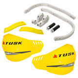 Tusk D-Flex Pro Handguards Silver Bar/Yellow Plastics