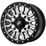 Tusk Fremont Beadlock Wheel Machined/Black