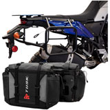 Tusk Pannier Racks With Olympus Pannier Bags Black/Grey