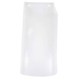 UFO Rear Shock Mud Plate White