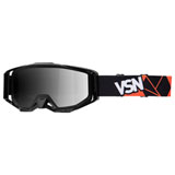 VSN 2.0 Goggle with Silver Mirror Lens Black/Orange