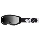 VSN 2.0 Goggle with Silver Mirror Lens Black/White