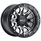 WELD Off-Road Raptor Beadlock Wheel Satin Black/Machined