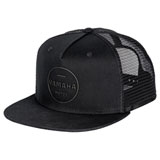 Yamaha REVS+ Flat Bill Snapback Hat Black